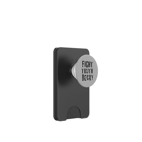 BEKÄMPFE DIE WAHRHEIT DECAY PopSockets PopWallet für MagSafe BEKÄMPFE DIE WAHRHEIT DECAY PopSockets PopWallet für MagSafe von RainFish Graphics