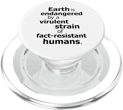 Die Erde ist gefährdet PopSockets PopGrip für MagSafe Die Erde ist gefährdet PopSockets PopGrip für MagSafe von RainFish Graphics