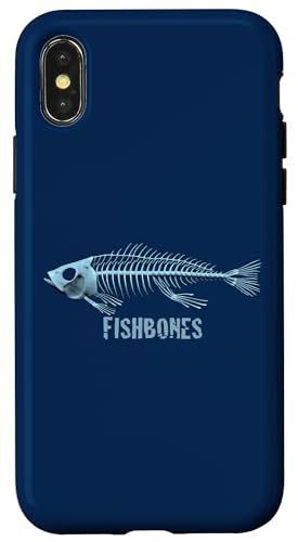 FISCHGRÄTEN Hülle für iPhone X/XS FISCHGRÄTEN Hülle für iPhone X/XS von RainFish Graphics