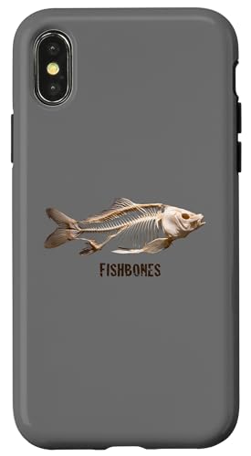 FISCHGRÄTEN Hülle für iPhone X/XS FISCHGRÄTEN Hülle für iPhone X/XS von RainFish Graphics