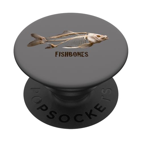FISCHGRÄTEN PopSockets Klebender PopGrip von RainFish Graphics