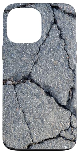 Rissiger Asphalt Hülle für iPhone 13 Pro Max von RainFish Graphics