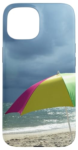 Strandschirm Hülle für iPhone 15 von RainFish Graphics