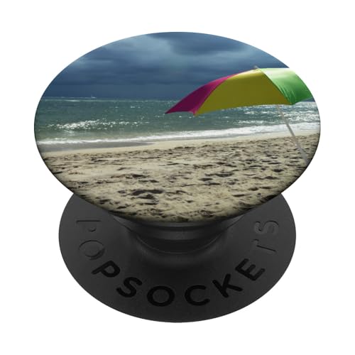 Strandschirm PopSockets Klebender PopGrip Strandschirm PopSockets Klebender PopGrip von RainFish Graphics