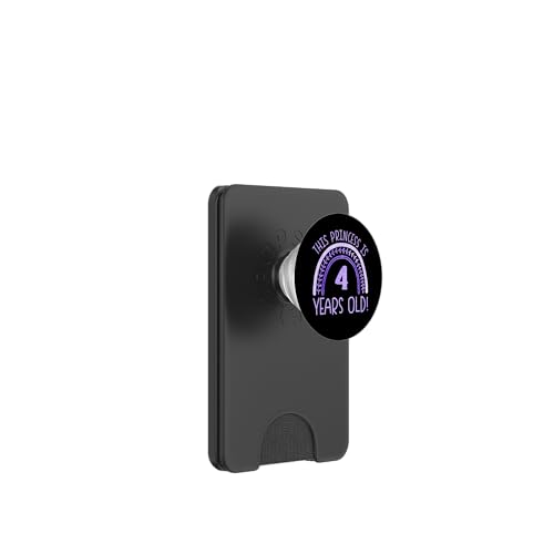 Diese Prinzessin ist 4 Jahre alt! 4. Geburtstag PopSockets PopWallet für MagSafe Diese Prinzessin ist 4 Jahre alt! 4. Geburtstag PopSockets PopWallet für MagSafe von Rainbow Birthday Designs for Girls