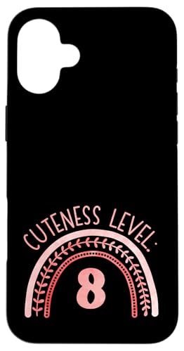 Niedlichkeitsstufe: 8. Geburtstag Hülle für iPhone 16 Plus von Rainbow Birthday Designs for Girls