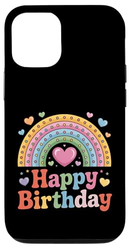 Happy Birthday für Frauen, Teenager, Mädchen, Kinder, Regenbogen Hülle für iPhone 12/12 Pro Happy Birthday für Frauen, Teenager, Mädchen, Kinder, Regenbogen Hülle für iPhone 12/12 Pro von Rainbow Birthday