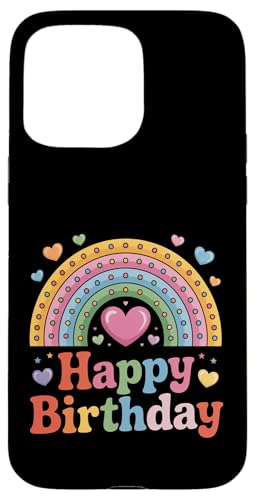 Happy Birthday für Frauen, Teenager, Mädchen, Kinder, Regenbogen Hülle für iPhone 15 Pro Max Happy Birthday für Frauen, Teenager, Mädchen, Kinder, Regenbogen Hülle für iPhone 15 Pro Max von Rainbow Birthday
