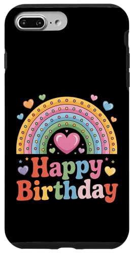 Happy Birthday für Frauen, Teenager, Mädchen, Kinder, Regenbogen Hülle für iPhone 7 Plus/8 Plus Happy Birthday für Frauen, Teenager, Mädchen, Kinder, Regenbogen Hülle für iPhone 7 Plus/8 Plus von Rainbow Birthday