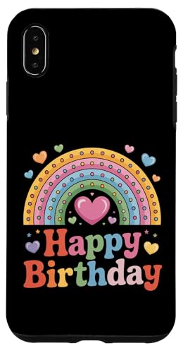 Happy Birthday für Frauen, Teenager, Mädchen, Kinder, Regenbogen Hülle für iPhone XS Max Happy Birthday für Frauen, Teenager, Mädchen, Kinder, Regenbogen Hülle für iPhone XS Max von Rainbow Birthday