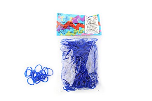 Gummibänder Rainbow Loom Marineblau Jelly von Rainbow Loom