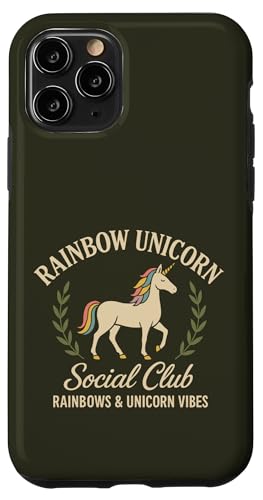 Rainbow Unicorn Social Club Hülle für iPhone 11 Pro von Rainbow Unicorn Social Club