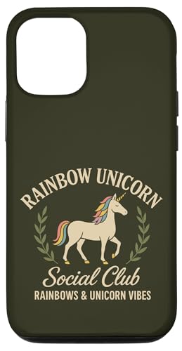 Rainbow Unicorn Social Club Hülle für iPhone 12/12 Pro Rainbow Unicorn Social Club Hülle für iPhone 12/12 Pro von Rainbow Unicorn Social Club