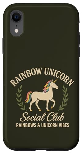 Rainbow Unicorn Social Club Hülle für iPhone XR Rainbow Unicorn Social Club Hülle für iPhone XR von Rainbow Unicorn Social Club