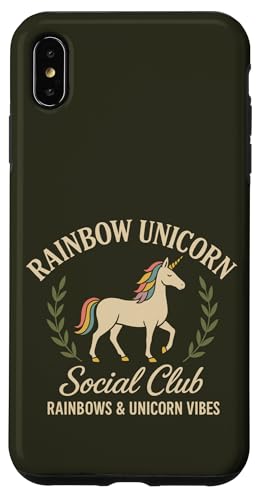 Rainbow Unicorn Social Club Hülle für iPhone XS Max von Rainbow Unicorn Social Club