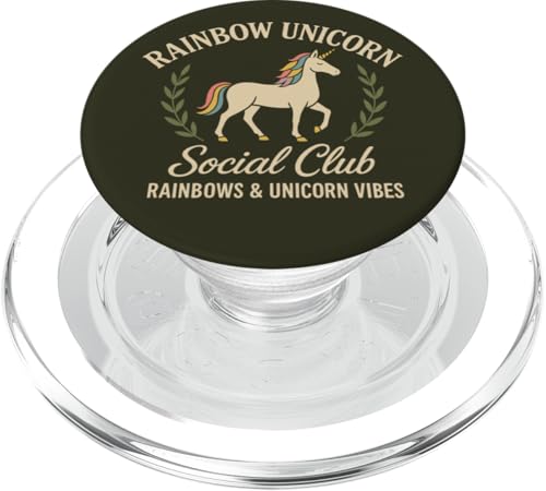 Rainbow Unicorn Social Club PopSockets PopGrip für MagSafe Rainbow Unicorn Social Club PopSockets PopGrip für MagSafe von Rainbow Unicorn Social Club