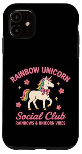 Rainbow Unicorn Vibes Social Club Hülle für iPhone 11 Rainbow Unicorn Vibes Social Club Hülle für iPhone 11 von Rainbow Unicorn Social Club