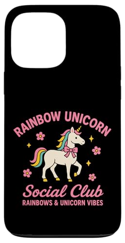 Rainbow Unicorn Vibes Social Club Hülle für iPhone 13 Pro Max Rainbow Unicorn Vibes Social Club Hülle für iPhone 13 Pro Max von Rainbow Unicorn Social Club