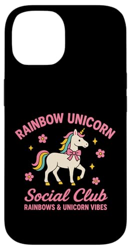 Rainbow Unicorn Vibes Social Club Hülle für iPhone 14 Rainbow Unicorn Vibes Social Club Hülle für iPhone 14 von Rainbow Unicorn Social Club