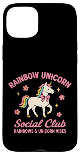 Rainbow Unicorn Vibes Social Club Hülle für iPhone 15 Plus Rainbow Unicorn Vibes Social Club Hülle für iPhone 15 Plus von Rainbow Unicorn Social Club