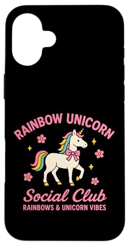 Rainbow Unicorn Vibes Social Club Hülle für iPhone 16 Plus Rainbow Unicorn Vibes Social Club Hülle für iPhone 16 Plus von Rainbow Unicorn Social Club