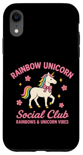 Rainbow Unicorn Vibes Social Club Hülle für iPhone XR Rainbow Unicorn Vibes Social Club Hülle für iPhone XR von Rainbow Unicorn Social Club