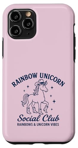 Western Rainbow Cowgirl Einhorn Social Club Hülle für iPhone 11 Pro Western Rainbow Cowgirl Einhorn Social Club Hülle für iPhone 11 Pro von Rainbow Unicorn Social Club