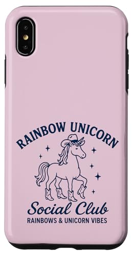Western Rainbow Cowgirl Einhorn Social Club Hülle für iPhone XS Max Western Rainbow Cowgirl Einhorn Social Club Hülle für iPhone XS Max von Rainbow Unicorn Social Club