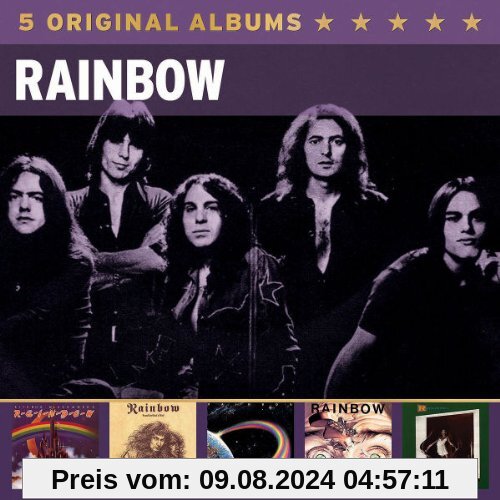 5 Original Albums von Rainbow