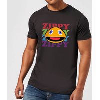 Rainbow Zippy Club Herren T-Shirt – Schwarz - XXL von Rainbow