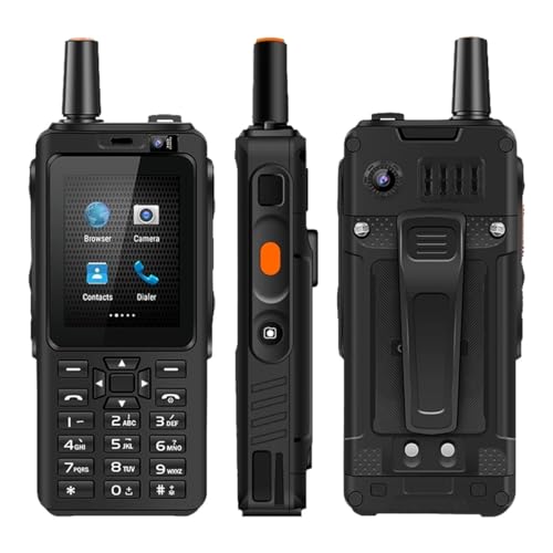 Rinabuvvy Zello Walkie Talkie Alps F40 4G Mobile Phone 4000mAh IP65 Waterproof Rugged Smartphone MTK6737M Quad Core 1GB+8GB Android 8.1 Cellphone Dual SIM/WiFi/Kamera von Rainbuvvy
