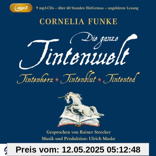 Die Ganze Tintenwelt Mp3 (9 CDs) von Rainer Strecker