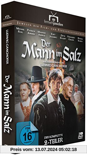 Der Mann im Salz - Der komplette 2-Teiler nach Ludwig Ganghofer (Fernsehjuwelen) [2 DVDs] von Rainer Wolffhardt