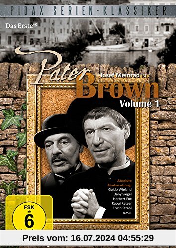Pater Brown, Vol. 1 - Kultserie mit Josef Meinrad (Pidax Serien-Klassiker) [2 DVDs] von Rainer Wolffhardt