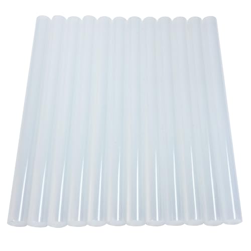 Raintwo 12 Stück Heißklebesticks 11mm x 150mm Transparente Heißklebestifte für Heißklebepistole Raintwo 12 Stück Heißklebesticks 11mm x 150mm Transparente Heißklebestifte für Heißklebepistole von Raintwo