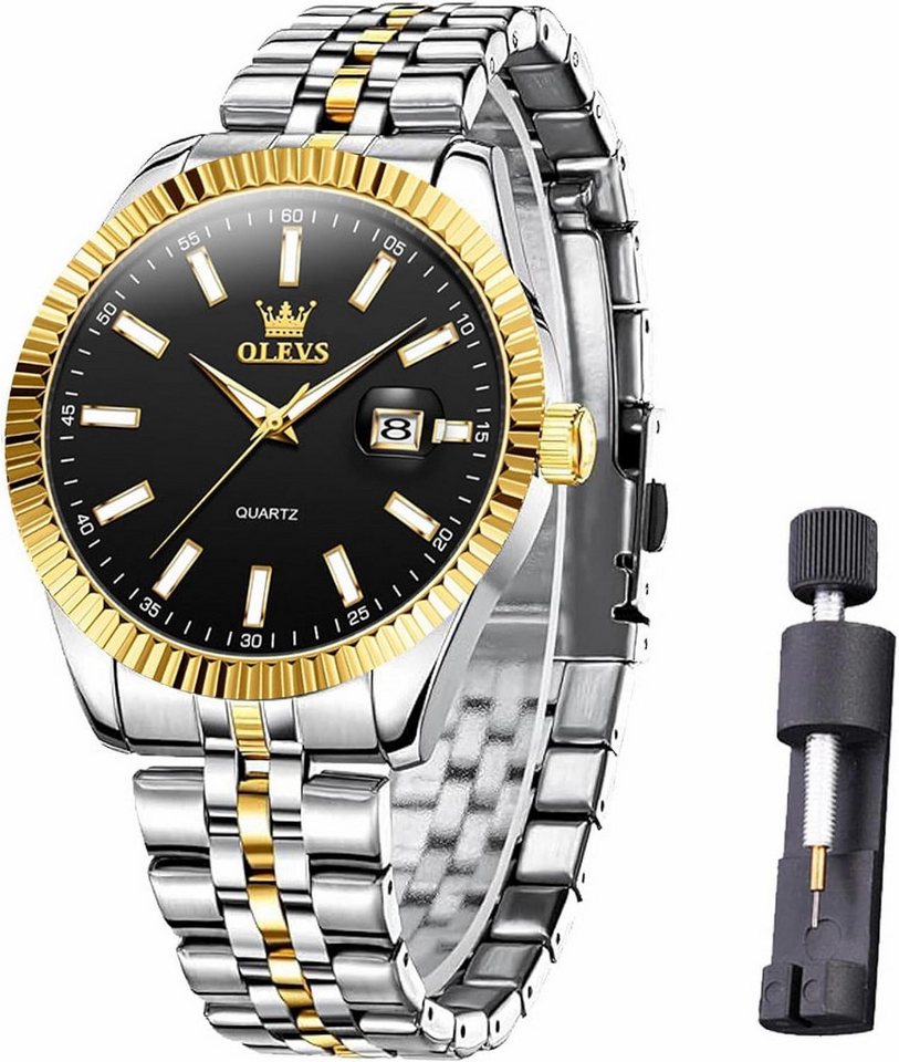 Raitown Präzise Armbanduhr mit japanischem Uhrwerk-mit kratzfestem Mineralglas Watch, Wasserdichte Armbanduhr für Männer Alltag Raitown Präzise Armbanduhr mit japanischem Uhrwerk-mit kratzfestem Mineralglas Watch, Wasserdichte Armbanduhr für Männer Alltag von Raitown