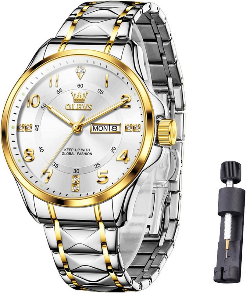 Raitown Präzise Armbanduhr mit japanischem Uhrwerk-mit kratzfestem Mineralglas Watch, Wasserdichte Armbanduhr für Männer Alltag Raitown Präzise Armbanduhr mit japanischem Uhrwerk-mit kratzfestem Mineralglas Watch, Wasserdichte Armbanduhr für Männer Alltag von Raitown