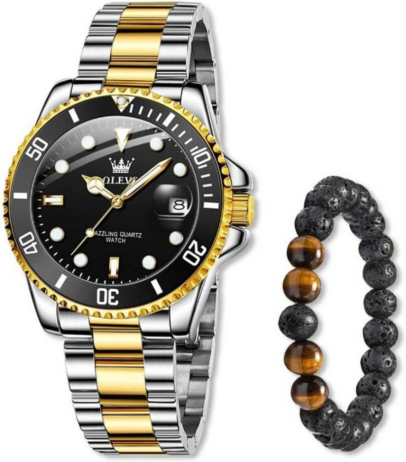 Raitown Präzises Quarzwerk Hochwertiges Präzise und zuverlässige Zeitmessung Watch, mit Langlebige Batterie Angetrieben von einer Hochleistungs-Knopfzelle von Raitown