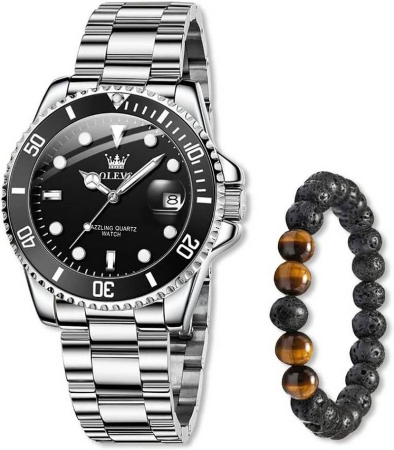 Raitown Präzises Quarzwerk Hochwertiges Präzise und zuverlässige Zeitmessung Watch, mit Langlebige Batterie Angetrieben von einer Hochleistungs-Knopfzelle von Raitown