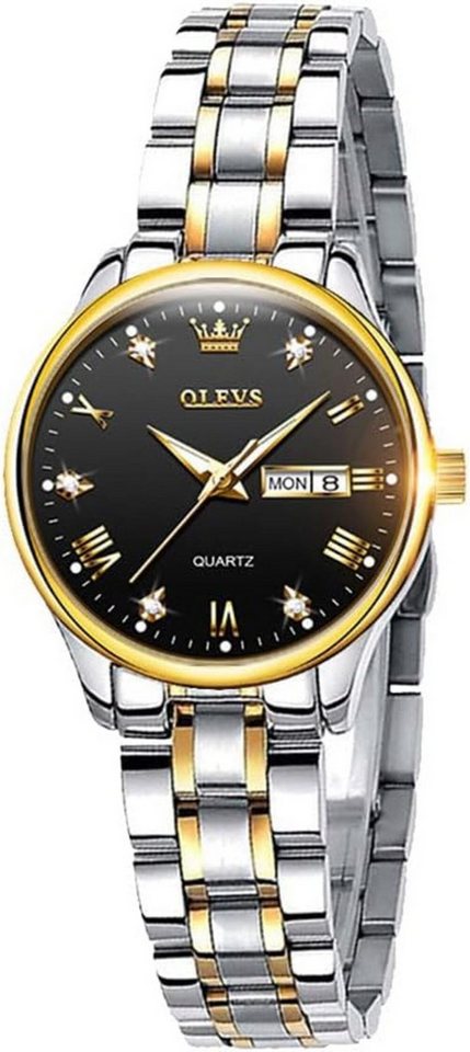 Raitown Präzises Quarzwerk Japan importiertes und genaue Zeitmessung sorgt Watch, Robustes Design Kratzfeste Mineralglas das langlebige Edelstahlarmband von Raitown