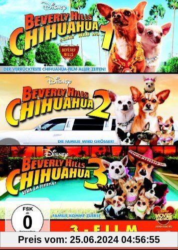 Beverly Hills Chihuahua / Beverly Hills Chihuahua 2 / Beverly Hills Chihuahua 3 [3 DVDs] von Raja Gosnell