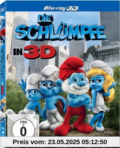 Die Schlümpfe (inkl. 2D Version) [Blu-ray 3D] von Raja Gosnell