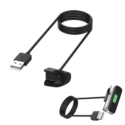 Rakiuty USB Kabel Charger kompatibel,Ladegerät Kompatibel,Smartwatch-Zubehör-Adapter,Smart Watch Ersatzkabel,Ersatz Ladedockkabel,Ersatz-Ladekabel-Ständer,Fitnesstracker Aufladekabel in Schwarz Rakiuty USB Kabel Charger kompatibel,Ladegerät Kompatibel,Smartwatch-Zubehör-Adapter,Smart Watch Ersatzkabel,Ersatz Ladedockkabel,Ersatz-Ladekabel-Ständer,Fitnesstracker Aufladekabel in Schwarz von Rakiuty