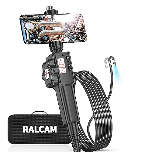 Ralcam Endoskopkamera mit Licht Camera - Inspektionskamera 5.5mm HD720P Industrial Endoscope mit 6 Adjustable LED Digitales Endoskop 1m Flexible Kabel, für Android und IOS Smartphone Ralcam Endoskopkamera mit Licht Camera - Inspektionskamera 5.5mm HD720P Industrial Endoscope mit 6 Adjustable LED Digitales Endoskop 1m Flexible Kabel, für Android und IOS Smartphone von Ralcam