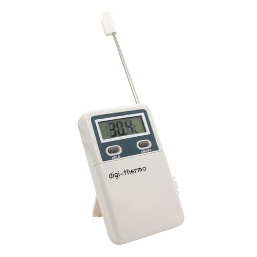 Agtwt2 Digitales Hand-Thermometer mit Sonde und Display -50 ° + 300 °C, 25fr0485 Agtwt2, ideal für Klimaanlagen, Küche, Grillen und Labors von Ralertreik