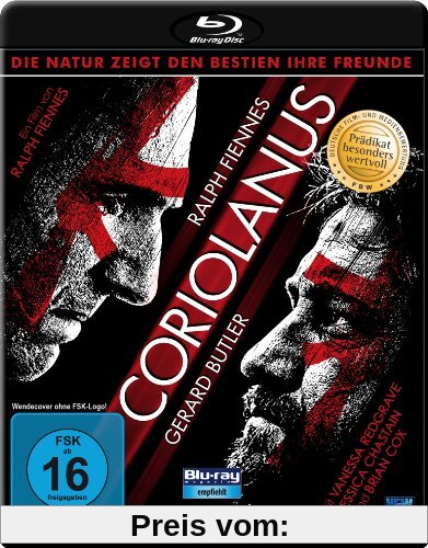 Coriolanus [Blu-ray] von Ralph Fiennes