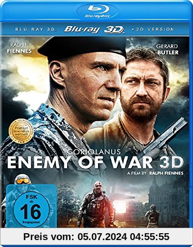 Coriolanus - Enemy of War (+ Bonus-DVD) [3D Blu-ray] von Ralph Fiennes
