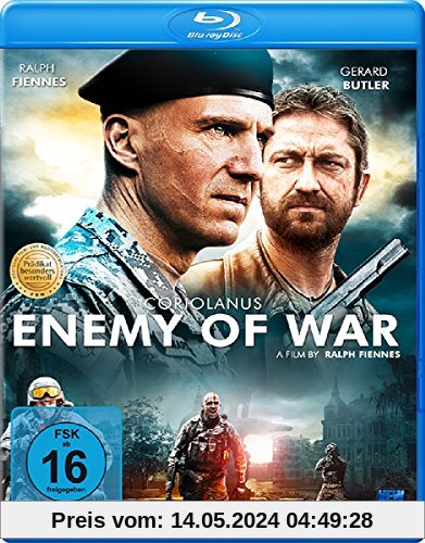Coriolanus - Enemy of War [Blu-ray] von Ralph Fiennes
