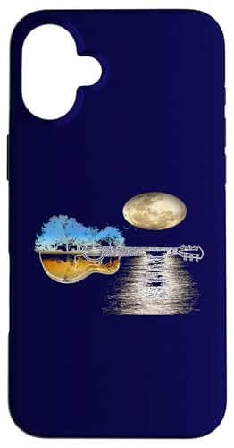 Akustikgitarre Romantischer Gitarrist Hülle für iPhone 16 Plus Akustikgitarre Romantischer Gitarrist Hülle für iPhone 16 Plus von Ralph Graf