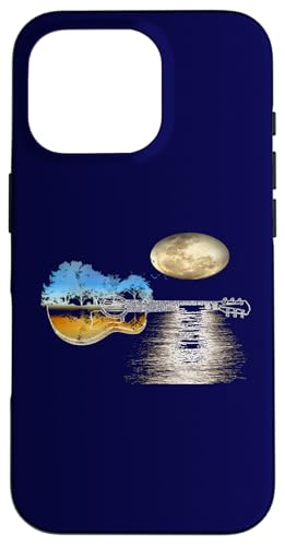 Akustikgitarre Romantischer Gitarrist Hülle für iPhone 16 Pro Akustikgitarre Romantischer Gitarrist Hülle für iPhone 16 Pro von Ralph Graf